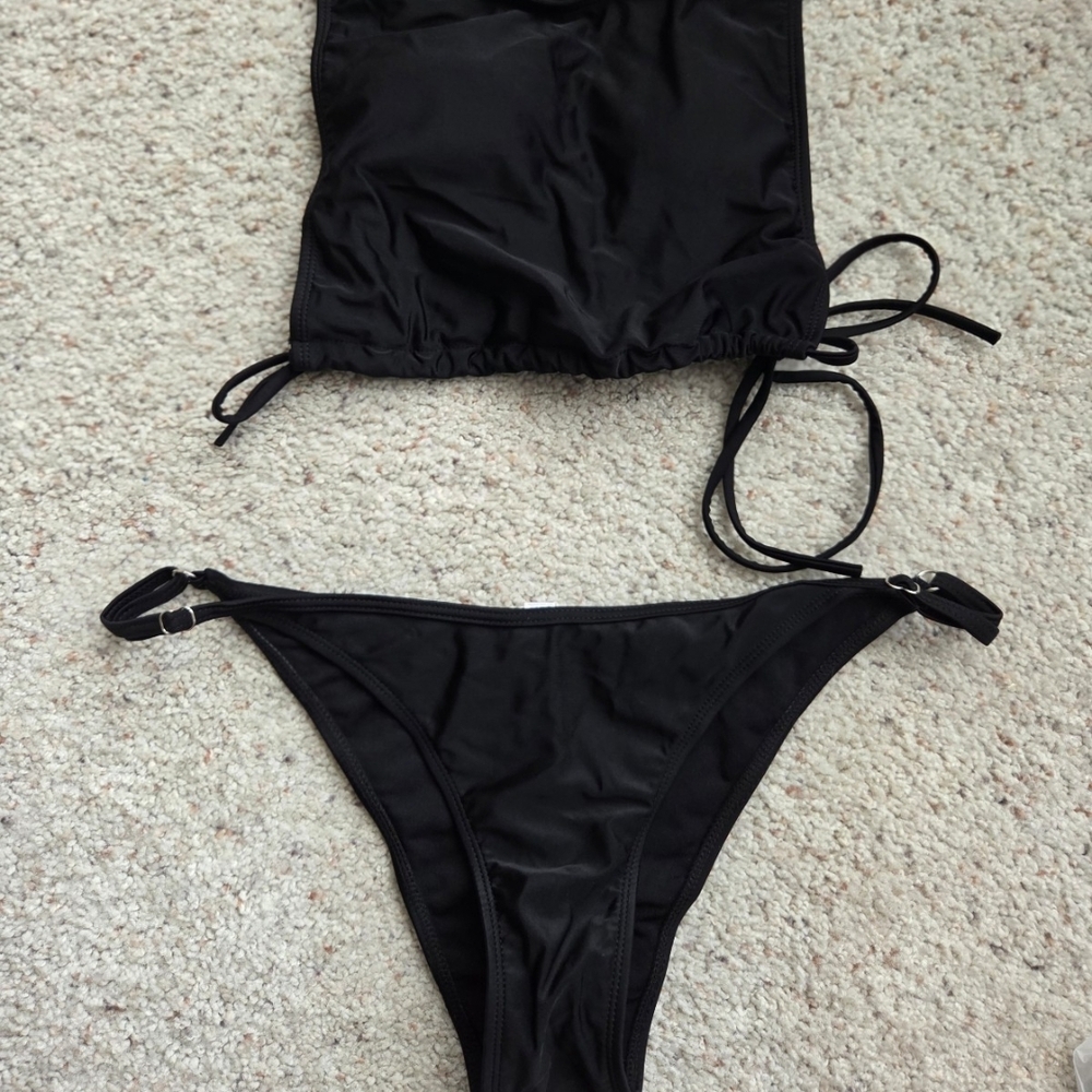 Black Women's Swimwear Set